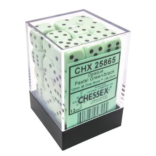 Chessex | 12mm D6 Block - Opaque (36)