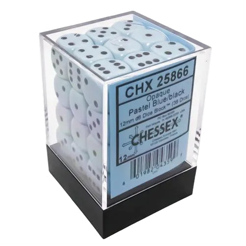Chessex | 12mm D6 Block - Opaque (36)