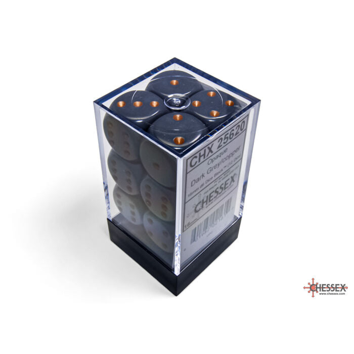 Chessex | 16mm D6 Block (12) - Opaque