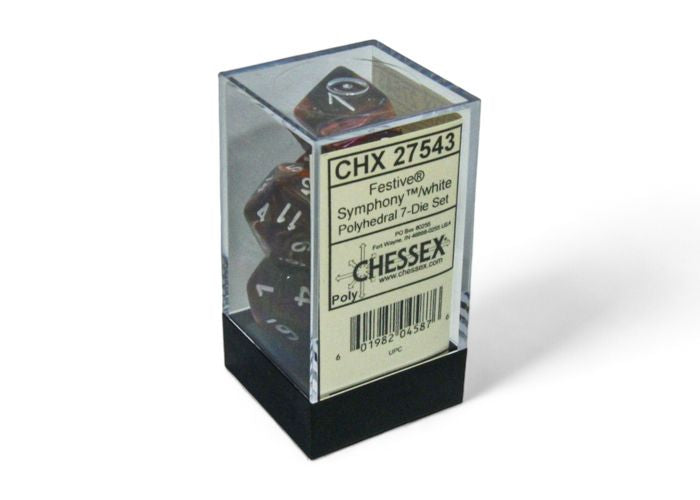 CHX : RPG Dice Set - Festive (7)