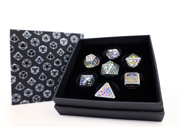 LevelUp | Metal RPG Dice Set (7) - Draco