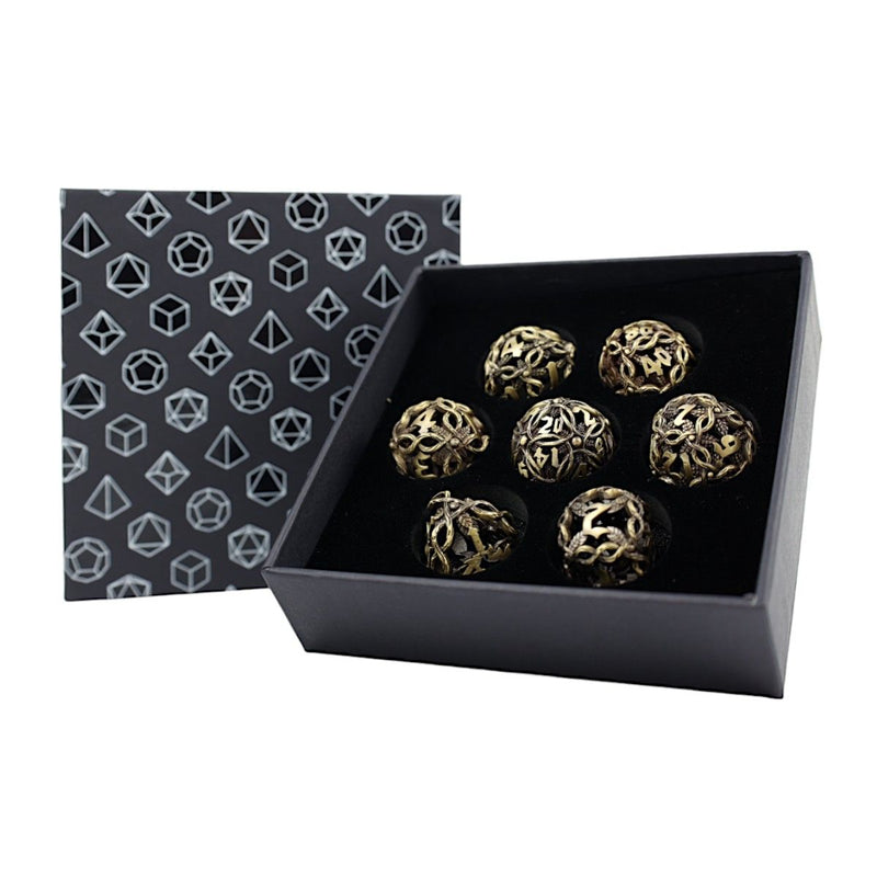 LevelUp : RPG Dice Set - Metal (7)
