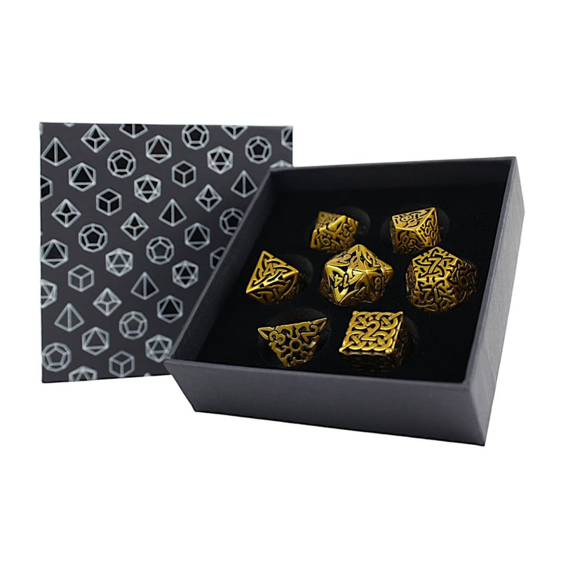 LevelUp : RPG Dice Set - Metal (7)