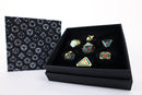 LevelUp | Metal RPG Dice Set (7) - Concentric