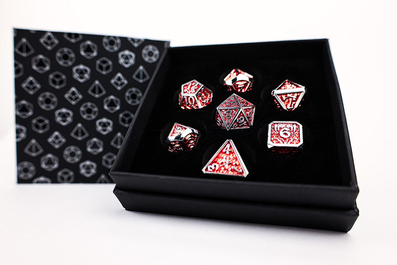 LevelUp | Metal RPG Dice Set (7) - Draco