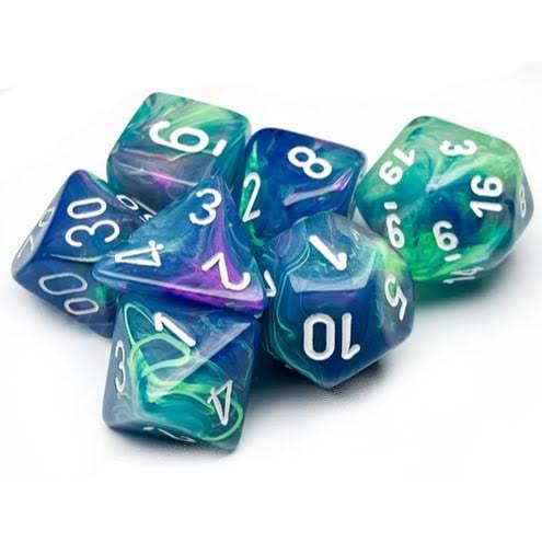 Chessex | Mini RPG Dice Set - Festive (7)