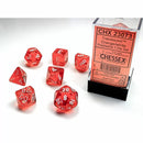 CHX : RPG Dice Set - Translucent (7)