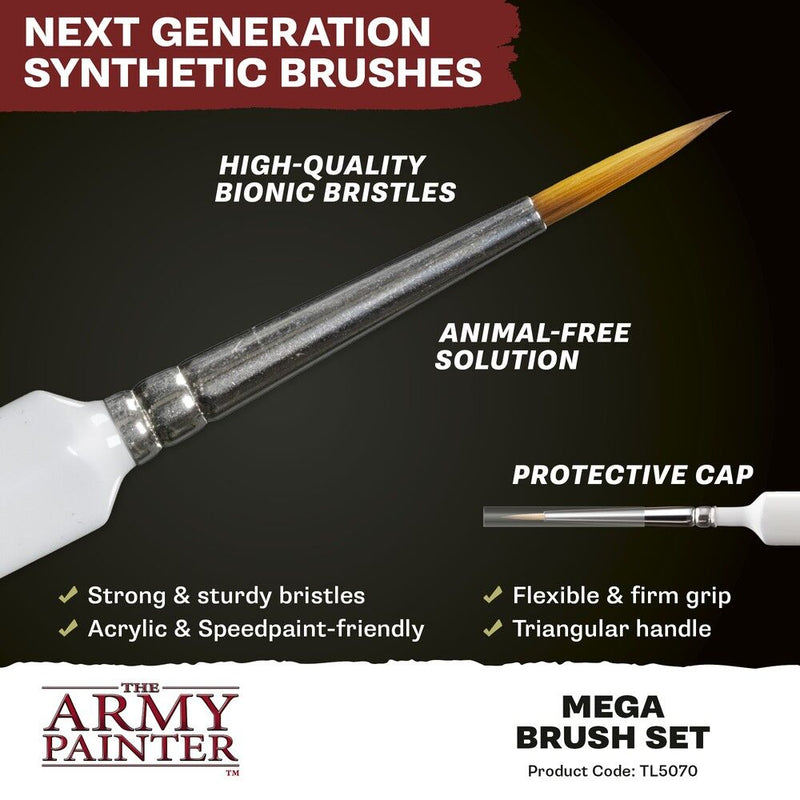 Army Painter | Mega Brush Set (10)