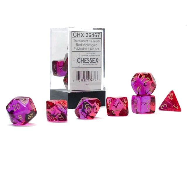 CHX : RPG Dice Set - Gemini (7)