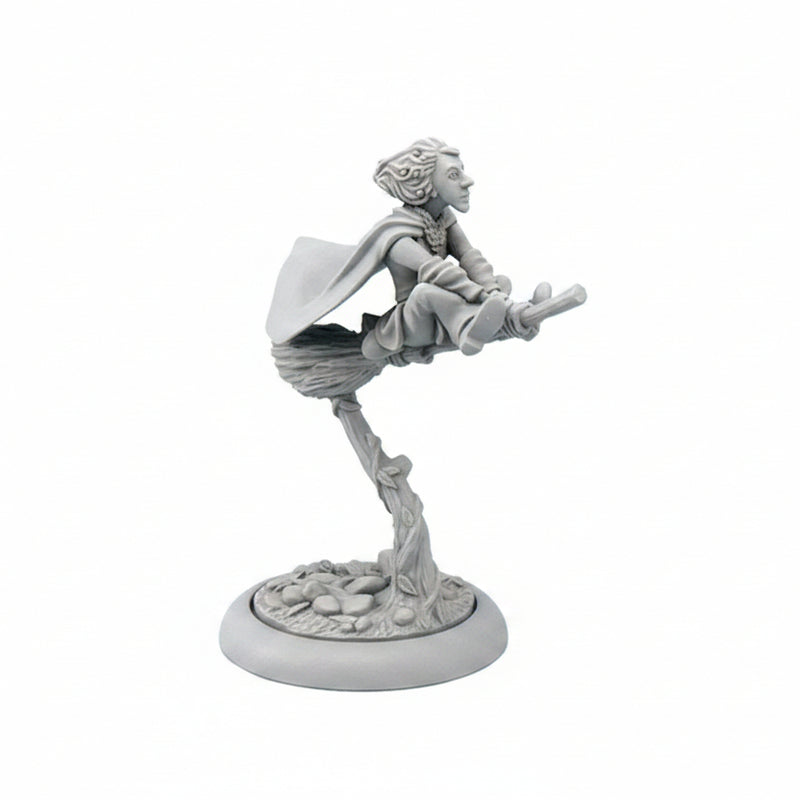 Discworld Miniatures | Magrat on Broom (1)