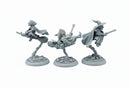 Discworld Miniatures | Three Witches on Brooms (3)