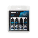 Vallejo | True Metallic Metal - Paint Set (4)