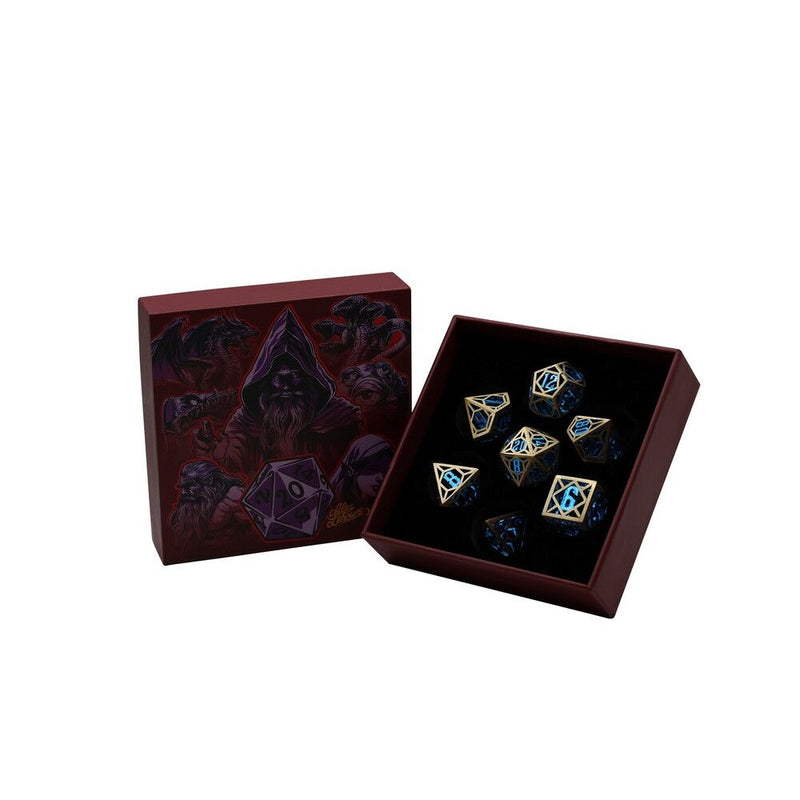 LevelUp | Metal RPG Dice Set (7) - Diamond