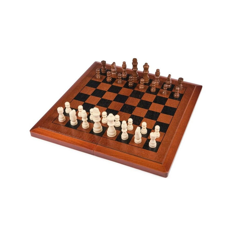 Backgammon, Chess, Checkers 3-in-1 Set