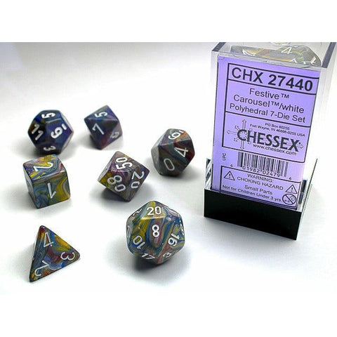 CHX : RPG Dice Set - Festive (7)