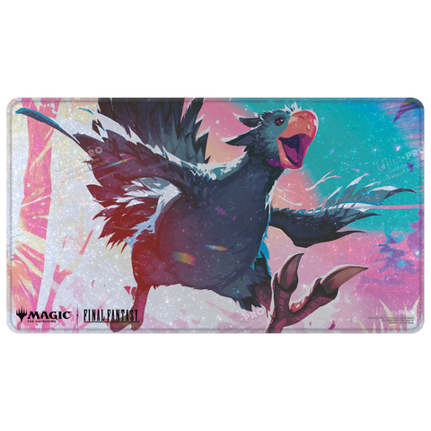 Ultra PRO : Holofoil Playmat - Black Travelling Chocobo (MtG: Final Fantasy)