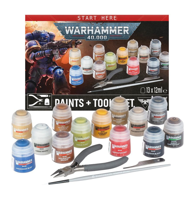 40K | Paints & Tools Set (11E)