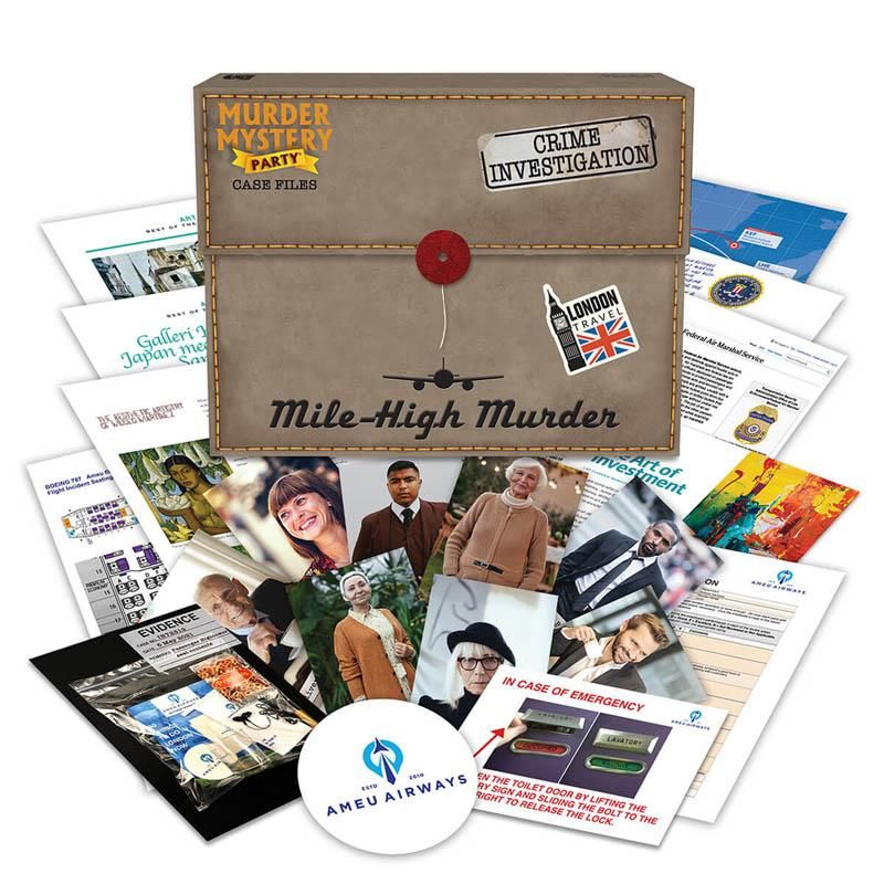 Murder Mystery Party Case Files : Mile High Murder