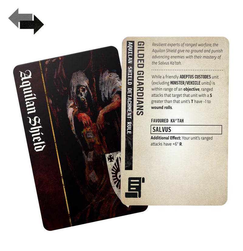 Adeptus Custodes | Command Pack (11E)