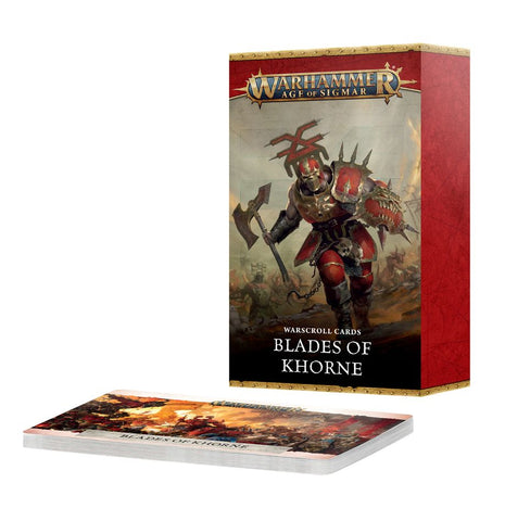 Blades of Khorne | Warscroll Cards (4E)