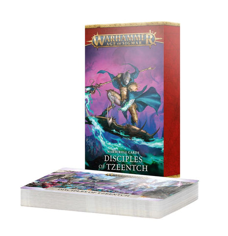 Disciples of Tzeentch | Warscroll Cards (4E)