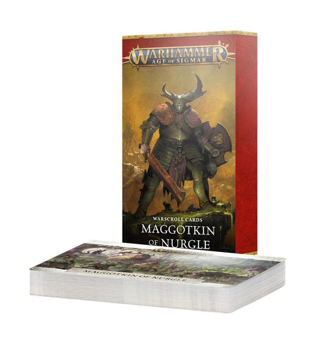 AOS : Maggotkin of Nurgle | Warscroll Cards (4E)
