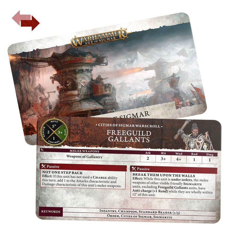 Cities of Sigmar | Warscroll Cards (4E)