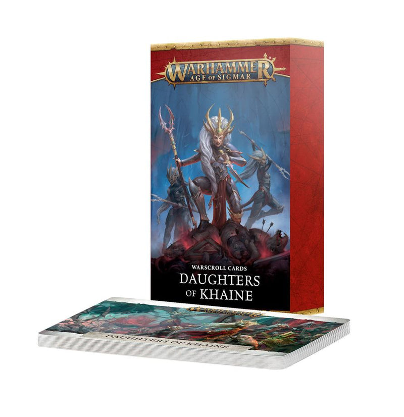 Daughters of Khaine | Warscroll Cards (4E)