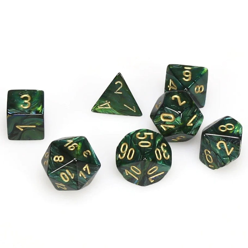 Chessex | Mini RPG Dice Set - Scarab (7)