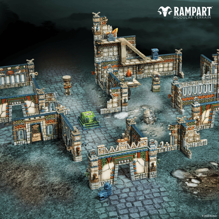 Rampart | Modular Terrain - Kazumi Temple