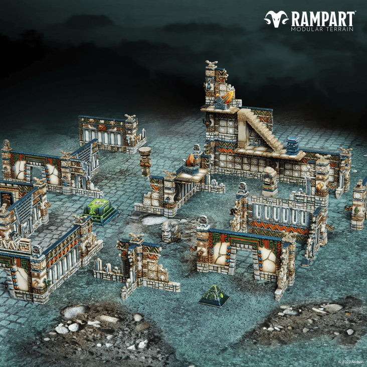 Rampart | Modular Terrain - Kazumi Temple
