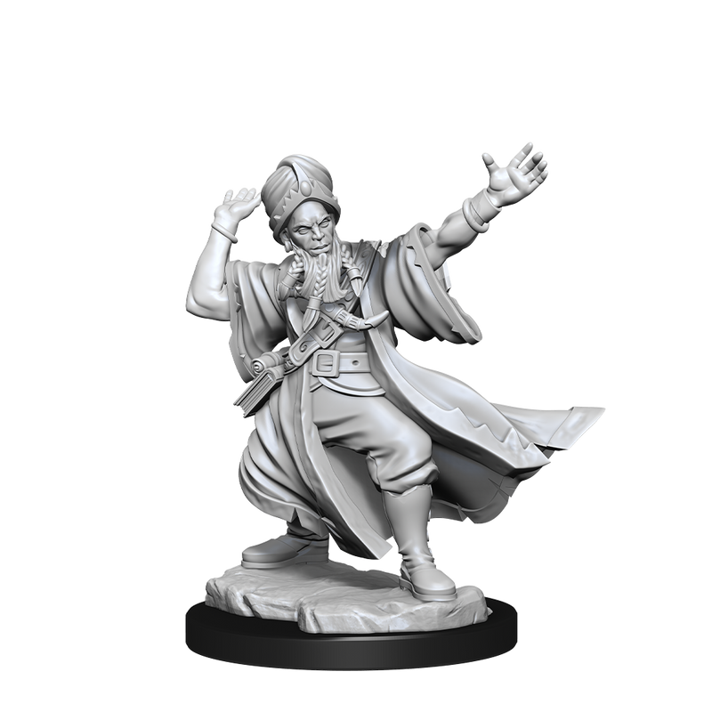 D&D Frameworks Miniatures | Human Wizard