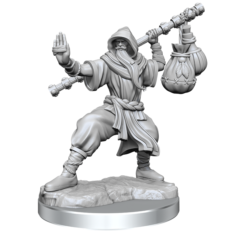 D&D Frameworks Miniatures | Human Monk