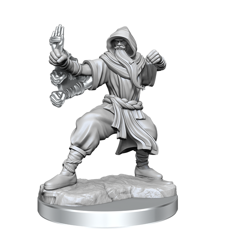 D&D Frameworks Miniatures | Human Monk