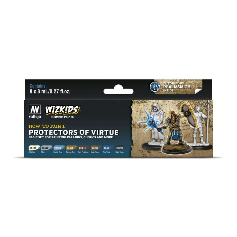 WizKids + Vallejo | Game Colour Paint Set (8)