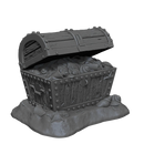 D&D : Nolzur's | Bronze Dragon Wyrmling & Pile of Sea Found Treasure (2)