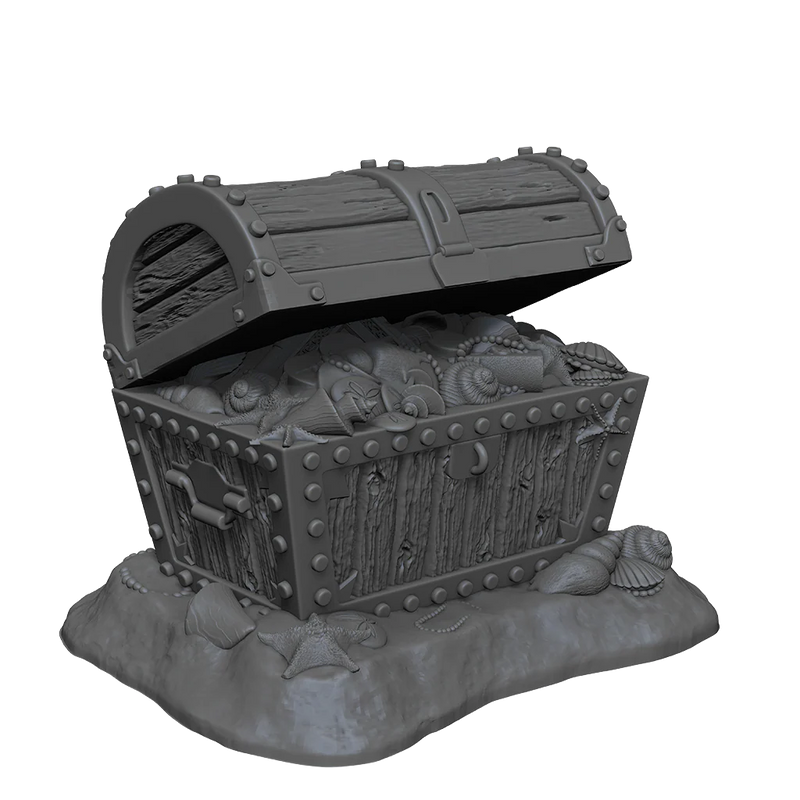 D&D : Nolzur's | Bronze Dragon Wyrmling & Pile of Sea Found Treasure (2)