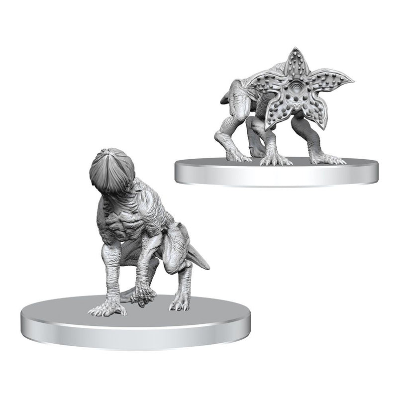 D&D : Stranger Things Unpainted Miniatures - Demodogs