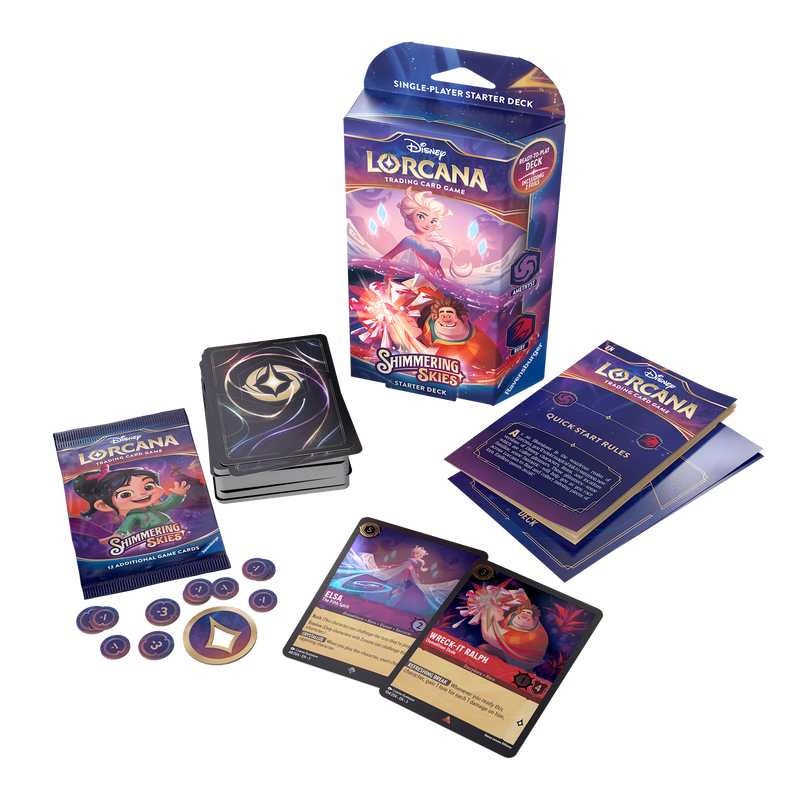 LorcanaTCG : Shimmering Skies (Set 5) - Boosters, Starter Decks & Troves
