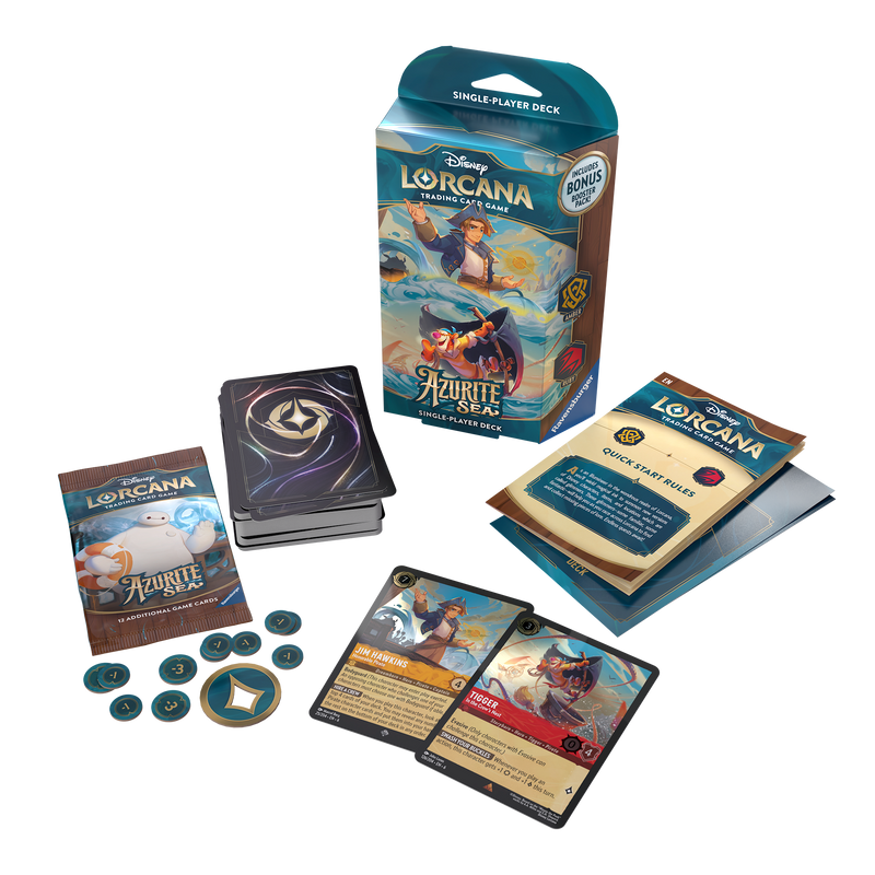 LorcanaTCG : Azurite Sea (Set 6) - Boosters, Starter Decks & Troves