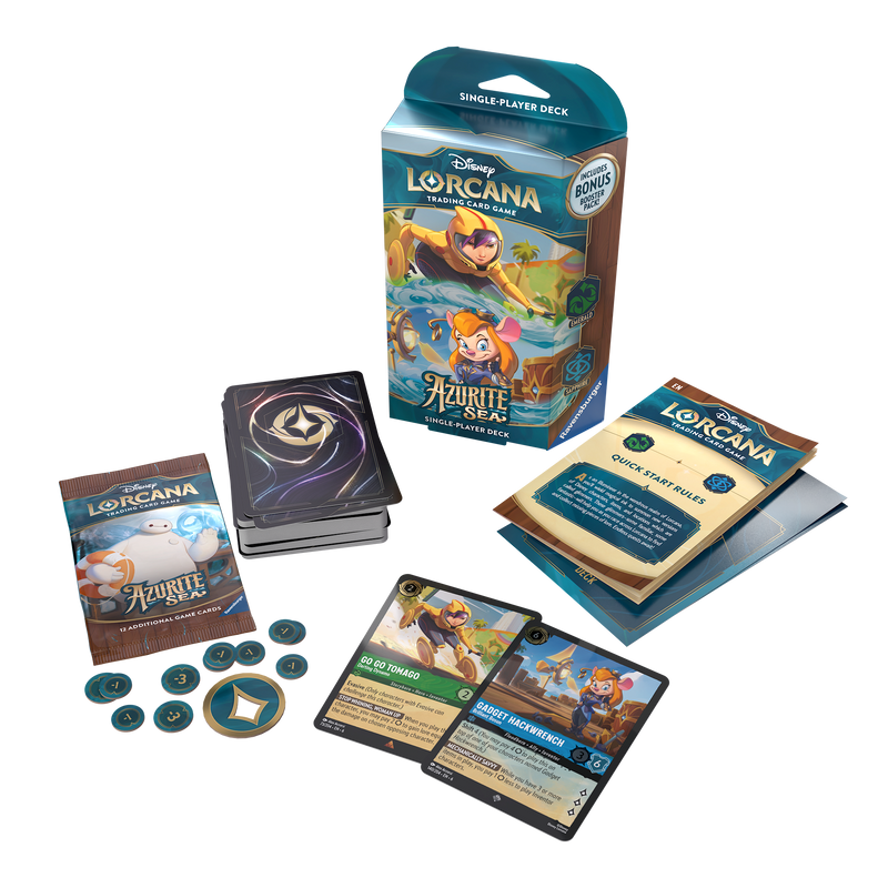 LorcanaTCG : Azurite Sea (Set 6) - Boosters, Starter Decks & Troves
