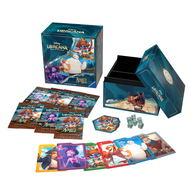 Lorcana TCG : Azurite Sea (Set 6) - Boosters, Starter Decks & Troves Lorcana TCG : Azurite Sea (Set 6) - Boosters, Starter Decks & Troves