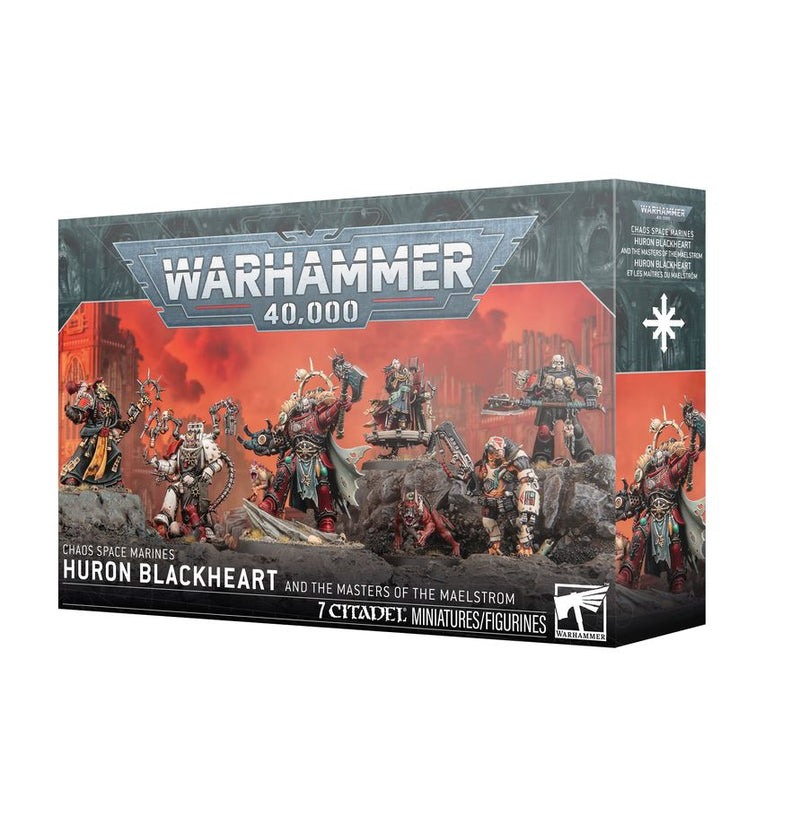 Chaos Space Marines: Red Corsairs | Huron Blackheart & the Masters of the Maelstrom