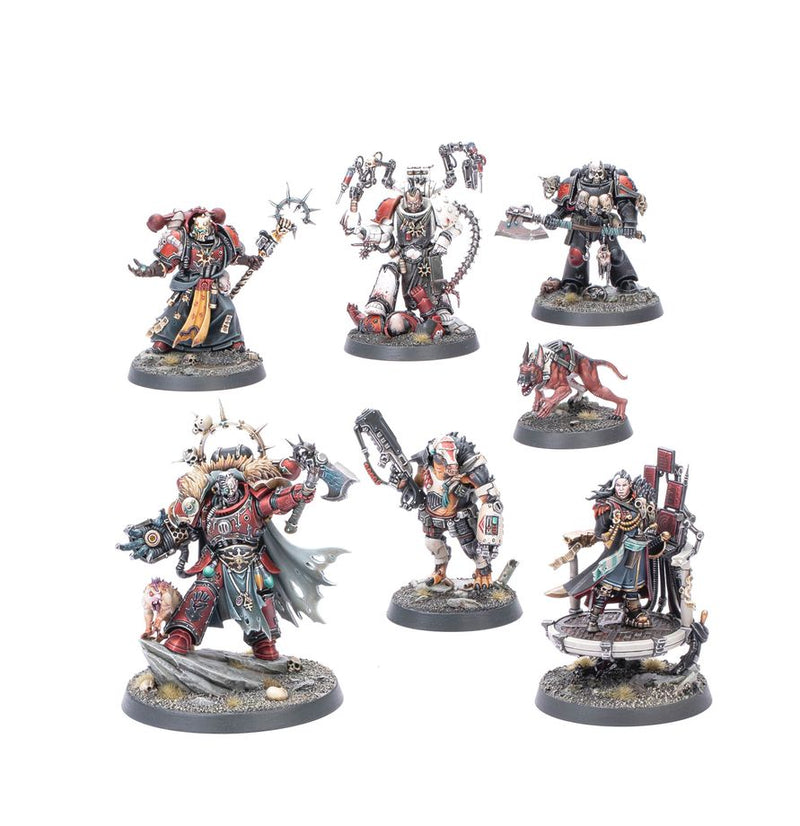 Chaos Space Marines: Red Corsairs | Huron Blackheart & the Masters of the Maelstrom