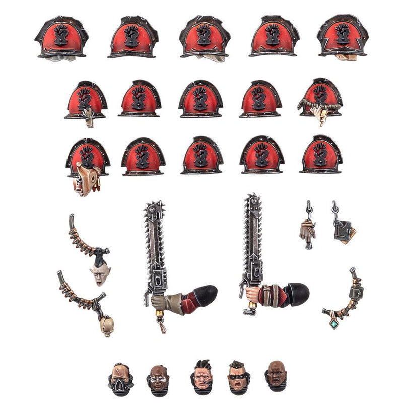 Chaos Space Marines | Red Corsairs - Upgrades & Transfers