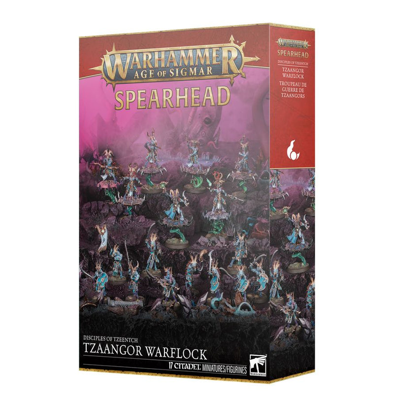 Disciples of Tzeentch : Spearhead - Tzaangor Warflock