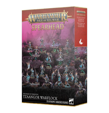Disciples of Tzeentch : Spearhead - Tzaangor Warflock