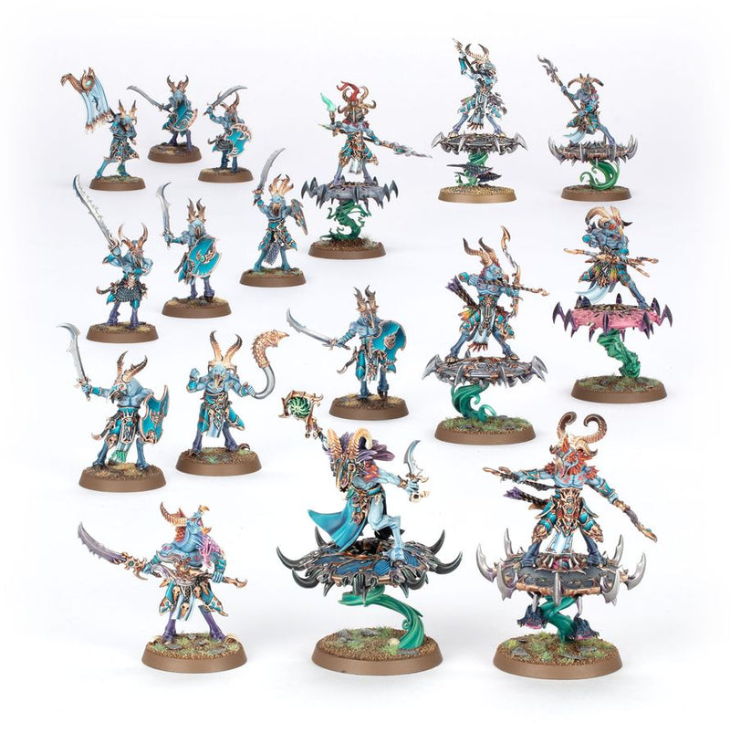 Disciples of Tzeentch : Spearhead - Tzaangor Warflock