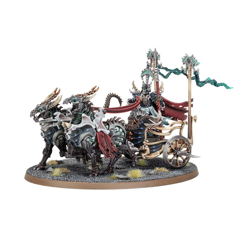 Ossiarch Bonereapers : Liege-Kavalos on War Chariot