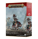 Ogor Mawtribes | Morga the Mighty, Overtyrant / Tyrant on Glutthorn